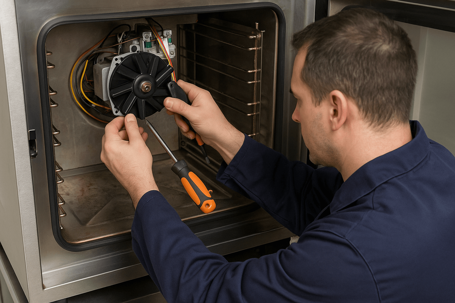 Konveksiyonel Fırın Tamiri 3 parca degisimi , konveksiyonel fırın nasıl tamir edilir ?