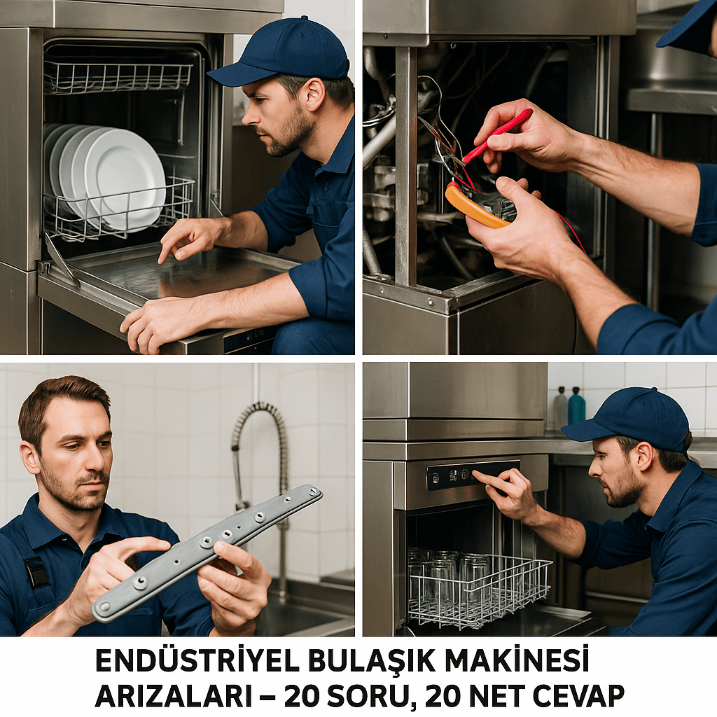 endüstriyel bulasık makinesi arıza çözümleri