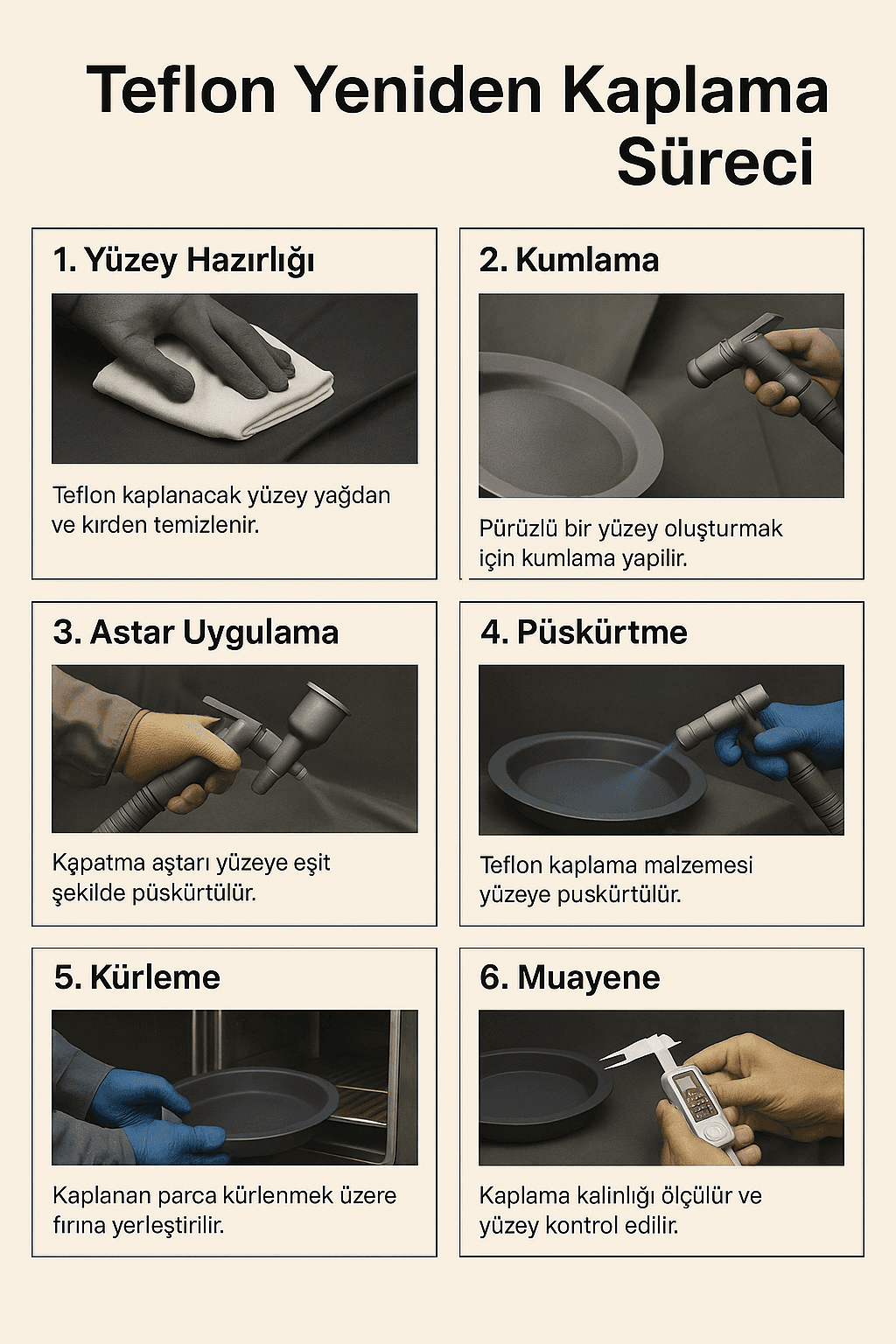 Teflon Tava Kaplama Yeniden Kaplama mı Yeni Ürün mü? 12 eskiyen teflon tava tamir edilir mi