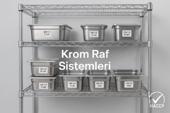 profesyonel mutfak ekipmanları , Krom Raf Sistemleri
