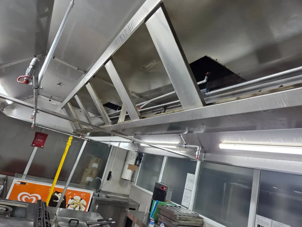 Oteller İçin En İyi Yangın Söndürme Sistemleri Rehberi 2025 13 davlumbaz otomatik yangin sondurme sistemi endustriyel mutfak