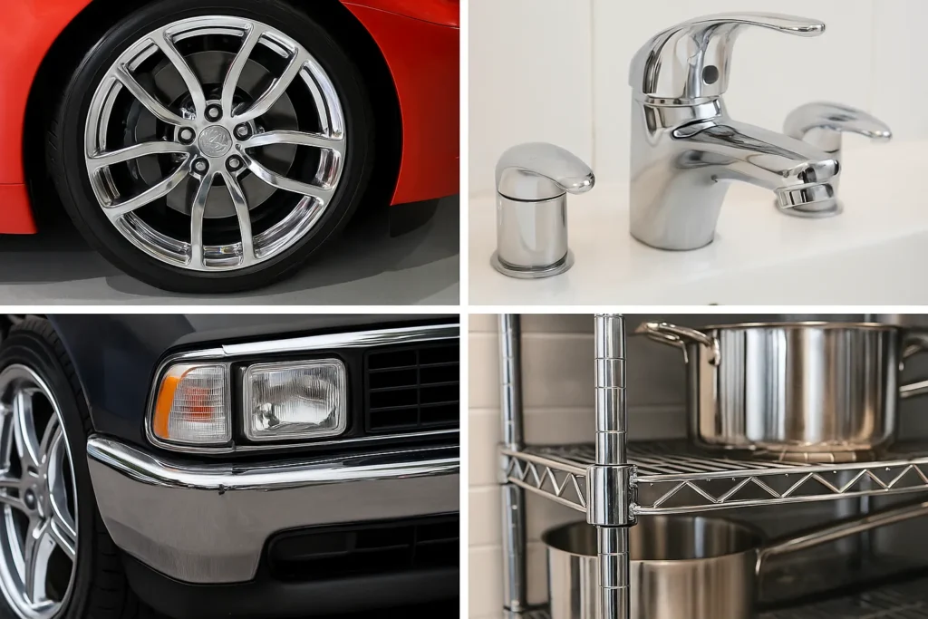 krom kaplama uygulama alanları