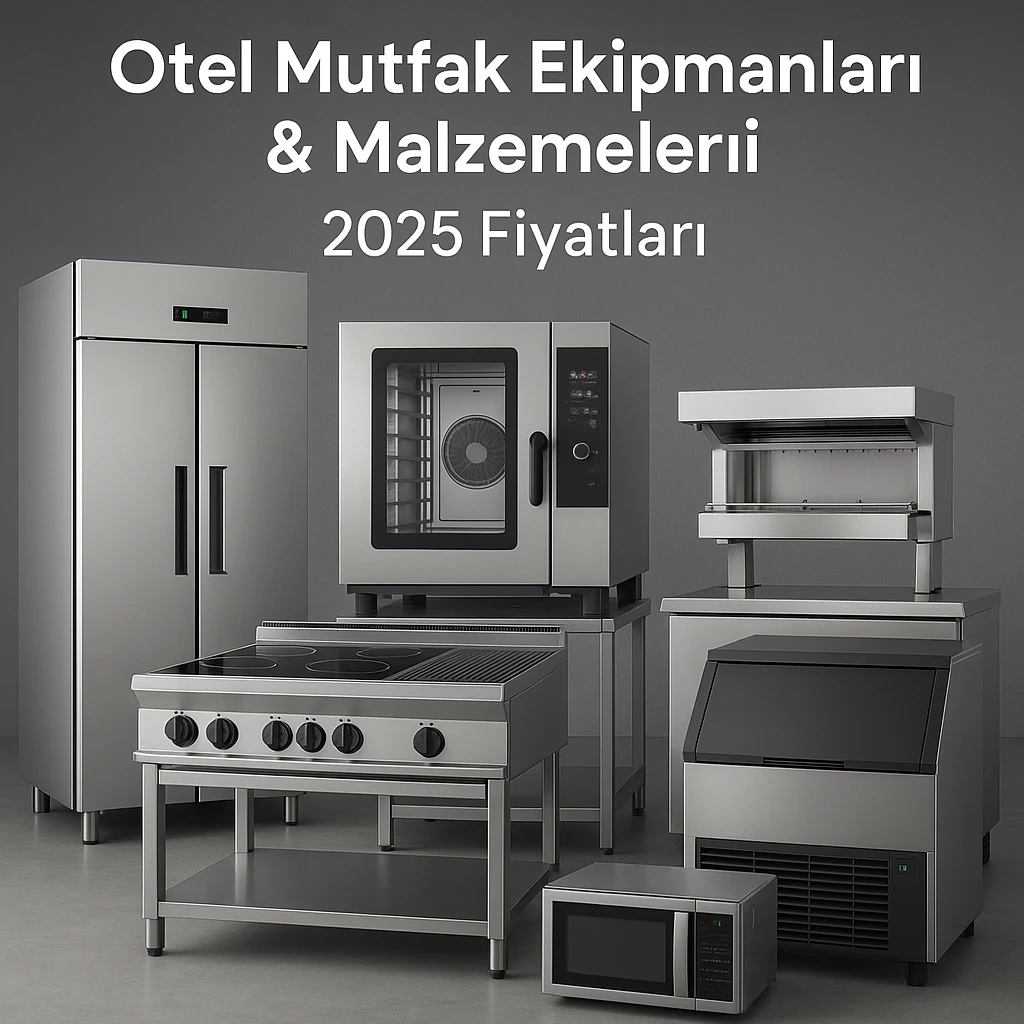 Otel mutfak ekipmanları görseli