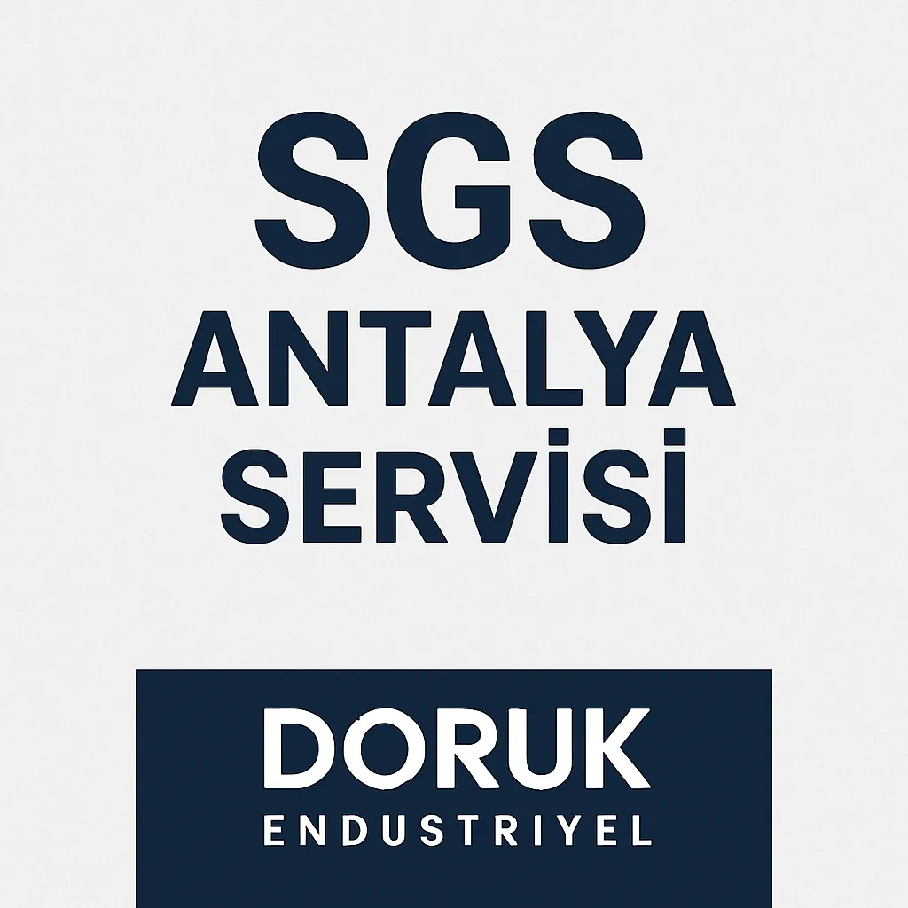 SGS Antalya Servisi kapak görseli - Doruk Endüstriyel teknik servis hizmetleri